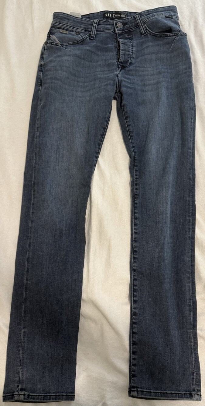 Mavi Yves Ultra Move Slim Skinny Jeans Women’s 31x32 Blue Stretch Denim